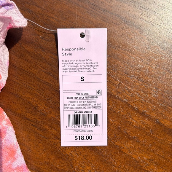 Pink Patterned Wild Fable Tank Top - Picture 4 of 6